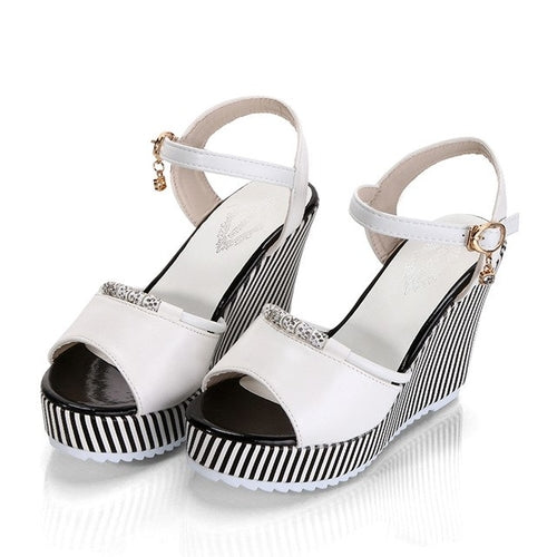 Women Shoes Casual High Heel Sandals Fashion - Horizon Bliss