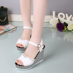 Women Shoes Casual High Heel Sandals Fashion - Horizon Bliss