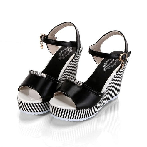 Women Shoes Casual High Heel Sandals Fashion - Horizon Bliss