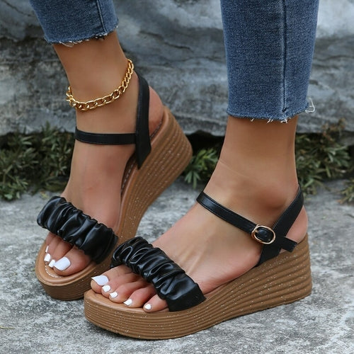 Women Sandals Buckle Fashion Shoes - Horizon Bliss