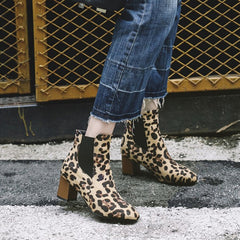 Women's Snow Boots Leopard-Printed Shoes Fashion - Horizon Bliss