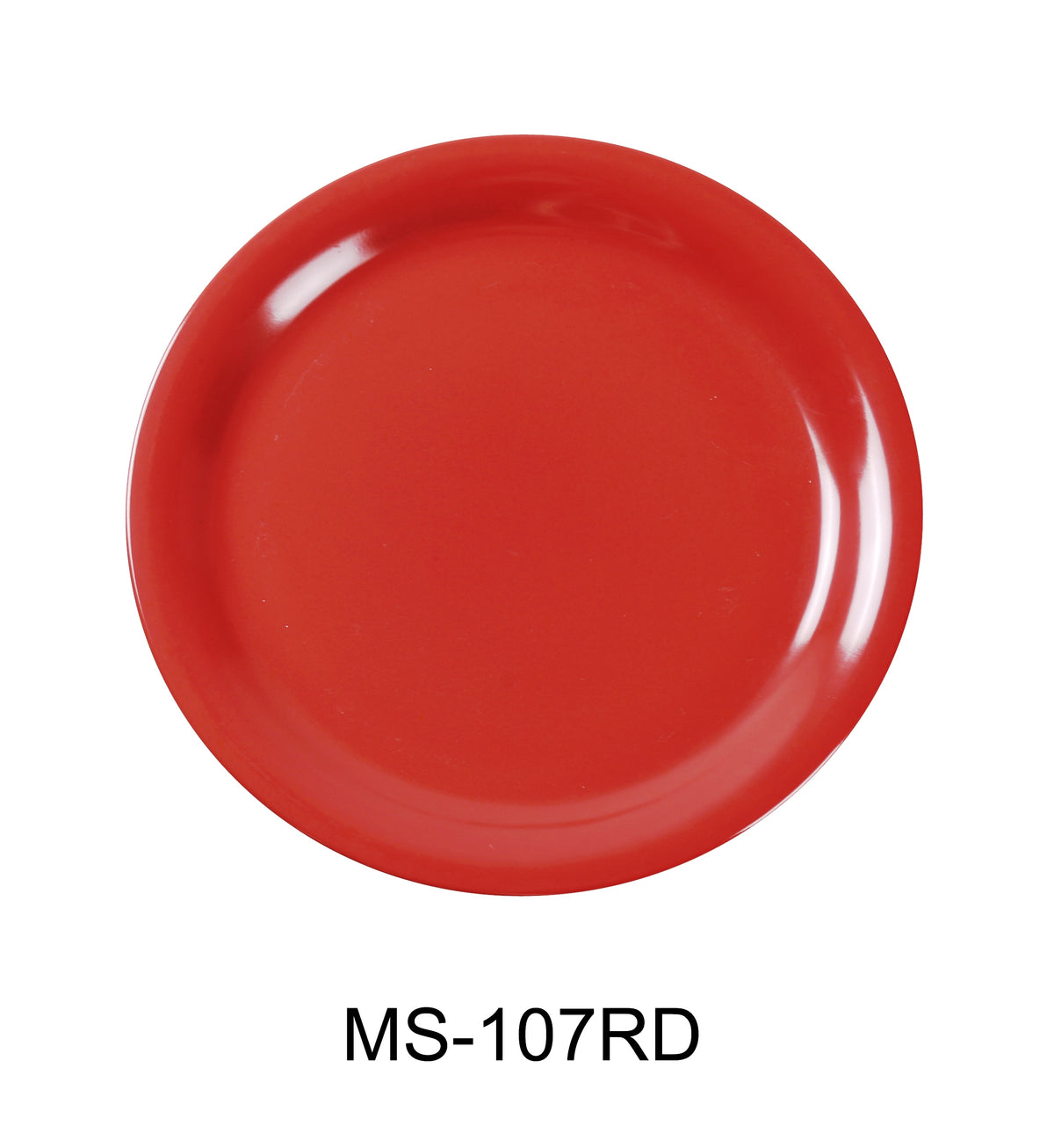 Yanco MS-107RD Mile Stone Narrow Rim Round Plate