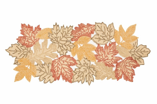 XD18805 Autumn Leaves Table Runner