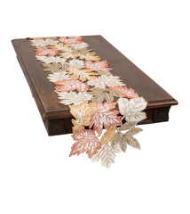 XD18805 Autumn Leaves Table Runner