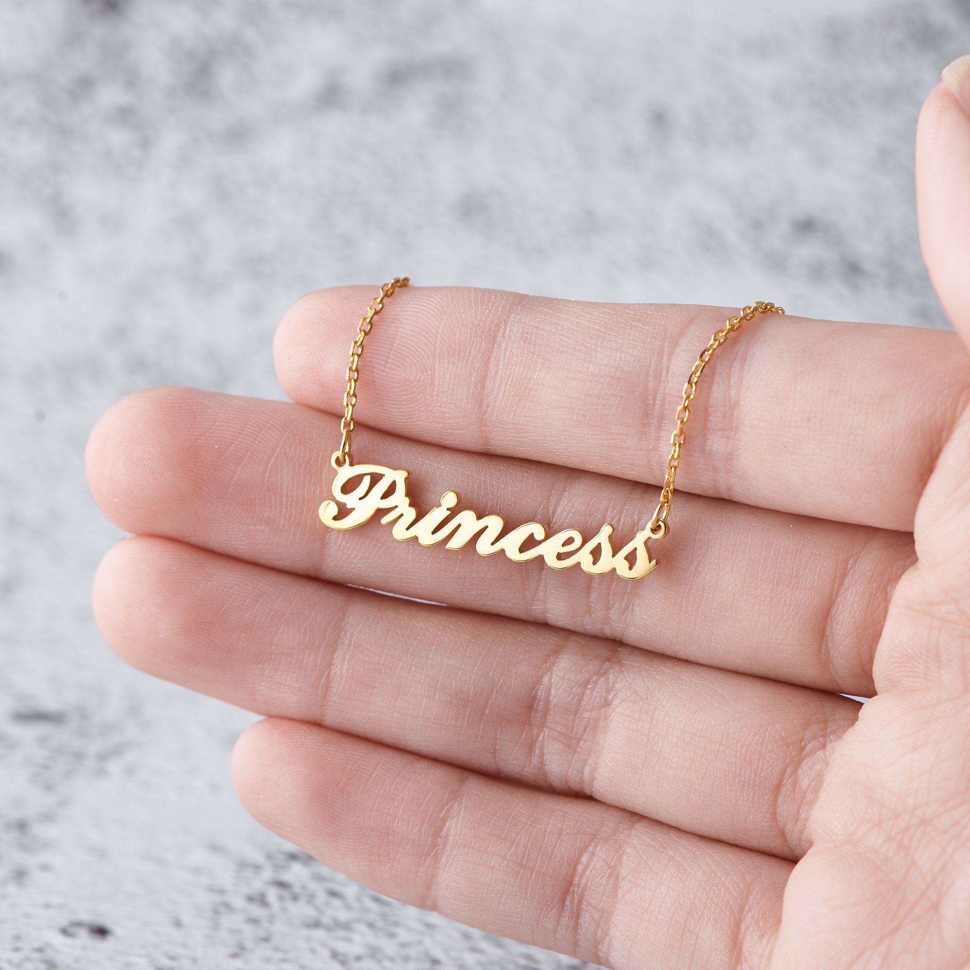 Necklace For Teen Girls, Name Necklace, High School Girl Gift - Horizon Bliss