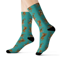 Tiger Fun Novelty Socks - Horizon Bliss