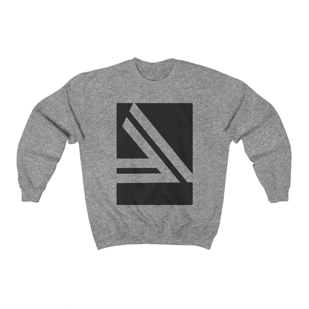 Men's Double Slanted Logo Crewneck Sweatshirt - Horizon Bliss