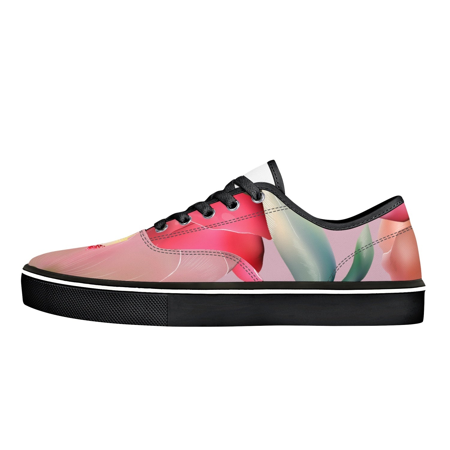 Jacki Easlick Floral Garden Print Canvas Sneakers