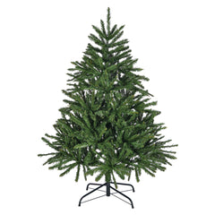 4.5 Ft Artificial Christmas Tree, Premium Hinged Spruce Tree with