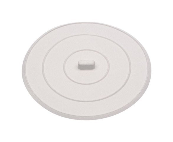 Danco 9D00089042 5 in. Flat Suction Sink Stopper  White