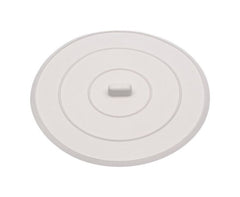 Danco 9D00089042 5 in. Flat Suction Sink Stopper  White