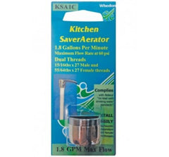 Keeney KSA1C Kitchen Saver Faucet Aerator Silver