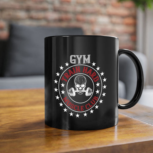 gym train hard mucle club 95#- gym-Mug / Coffee Cup