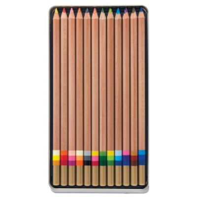 Koh-I-Noor FA33TIN12BC Tri-Tone Colored Pencil 12-Color Set - Horizon Bliss