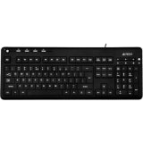 A4tech KD-126 LED Backlight Keyboard- USB- US layout- with blue backli - Horizon Bliss