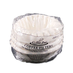 DDI 933143 CoffeePro Coffee Filters  10-12 Cups  200/PK  Whit Case of