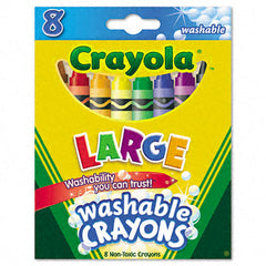 Binney & Smith 523280 Washable Crayons  Twistable  Eight Colors per Bo - Horizon Bliss