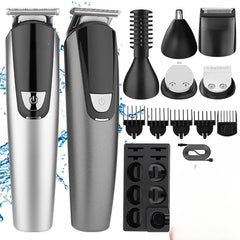 6 in 1 Changing Head Electric Clippers Household Men's Multifunctional - Horizon Bliss