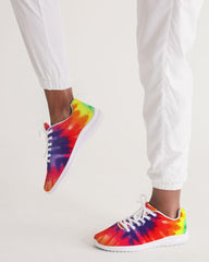 Womens Sneakers - Multicolor Tie-dye Style Low Top Canvas Running - Horizon Bliss