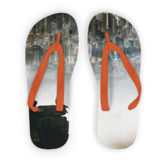 Between The Haze Adult Flip Flops