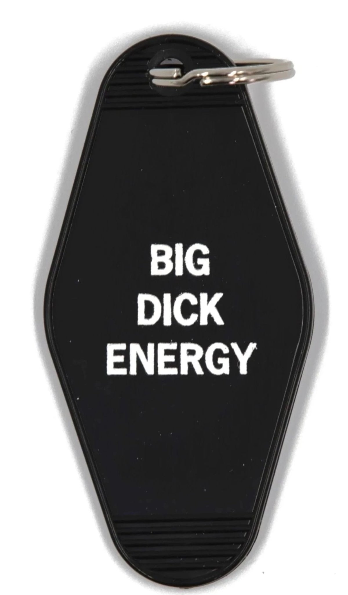 Big Dick Energy Motel Style Keychain in Black