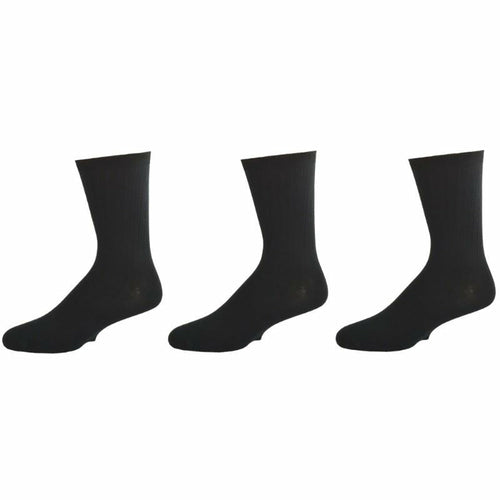 Big Boys & Girls (Unisex) Classic Dress Uniform Ribbed Crew Socks - Horizon Bliss