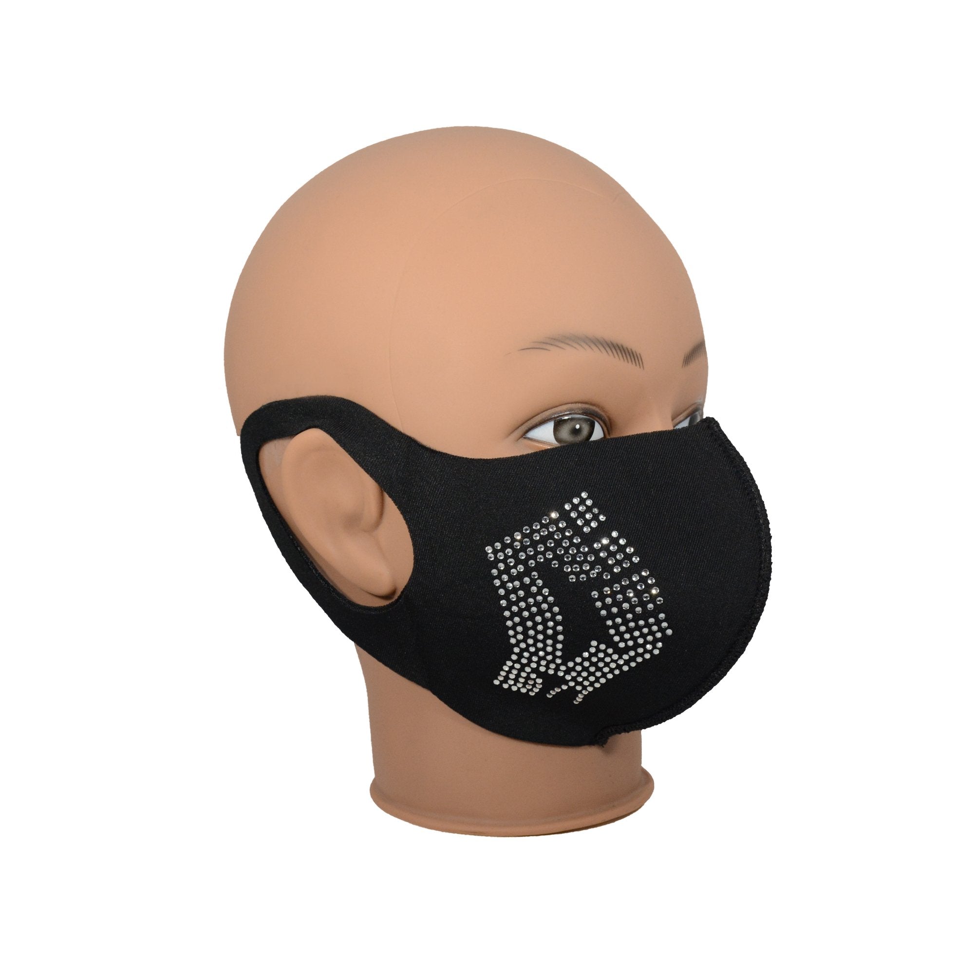 Black Lives Matter Fashion Studded Mask