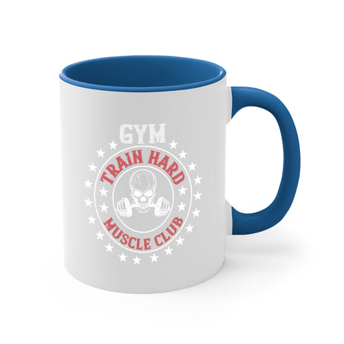 gym train hard mucle club 95#- gym-Mug / Coffee Cup