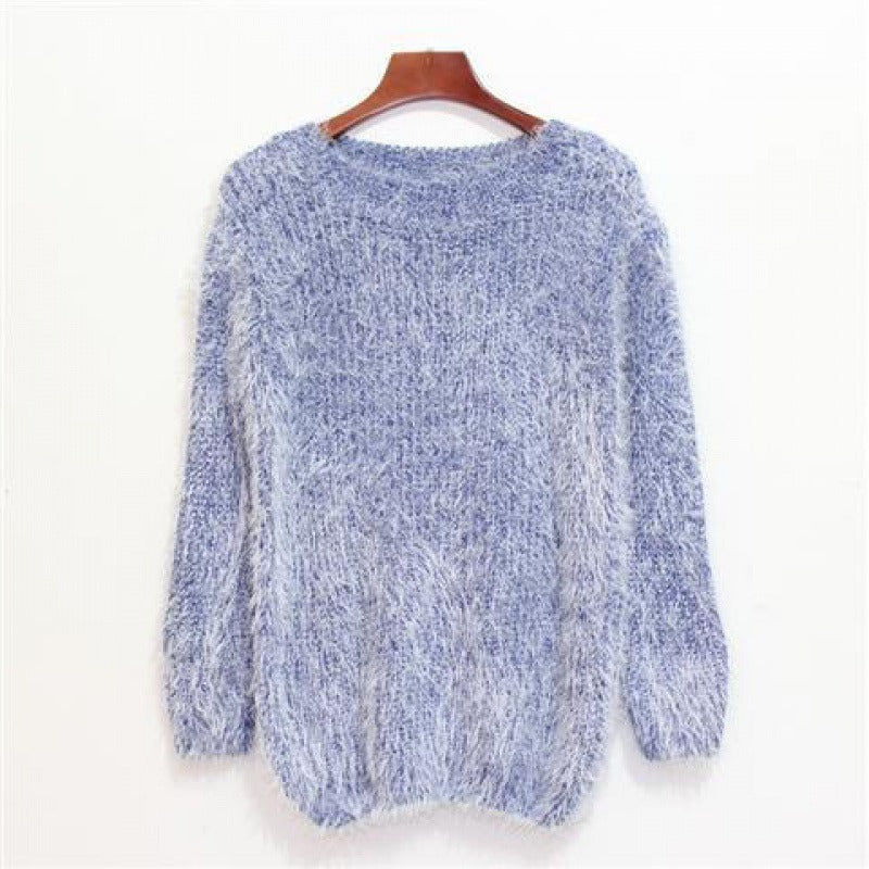 Womens Short Dreamy Soft Sweater - Horizon Bliss