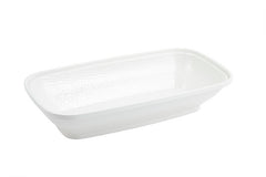 Bon Chef 53302IVORY 10.25 x 19 x 4 in. Dynasty Square Bowl, Ivory