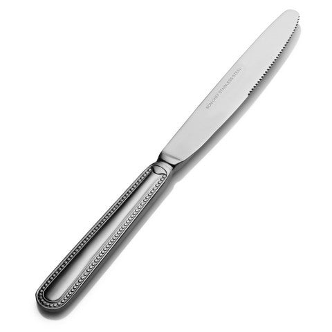 Bon Chef S1011 Sombrero Regular Solid Handle Dinner Knife, Pack of