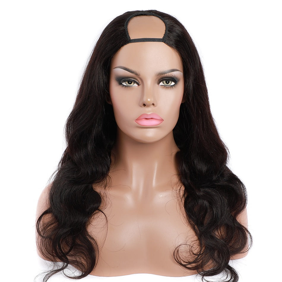 U Part Wig Body Wave Human Hair Wigs For Black Women Brazilian Remy Ha - Horizon Bliss