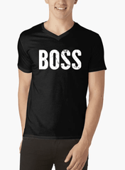 Boss V-Neck T-shirt - Horizon Bliss