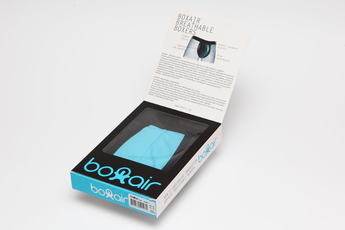 BoxAir Cooling Underwear - Black - Horizon Bliss