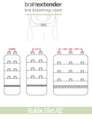 Brah! Extender: bigger bra band breathing room - Horizon Bliss