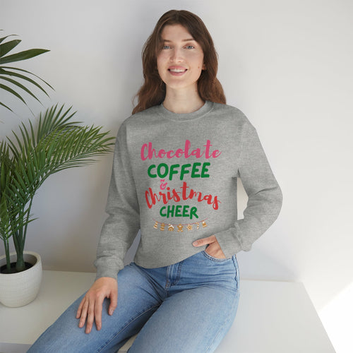 Womens Christmas Cheer Sweatshirt - Horizon Bliss