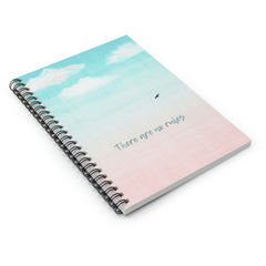 There Are No Rules Spiral Notebook - Horizon Bliss