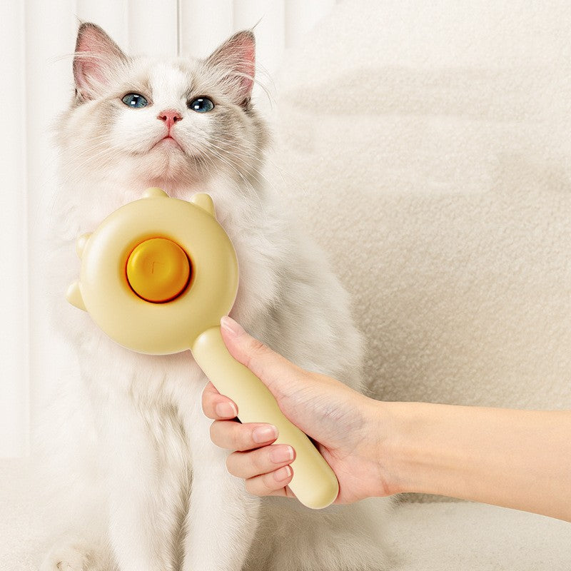 Cat Comb Massage Pet Magic Combs Hair Removal Cat And Dog Brush Pets Grooming Cleaning Supplies Scratcher - Horizon Bliss