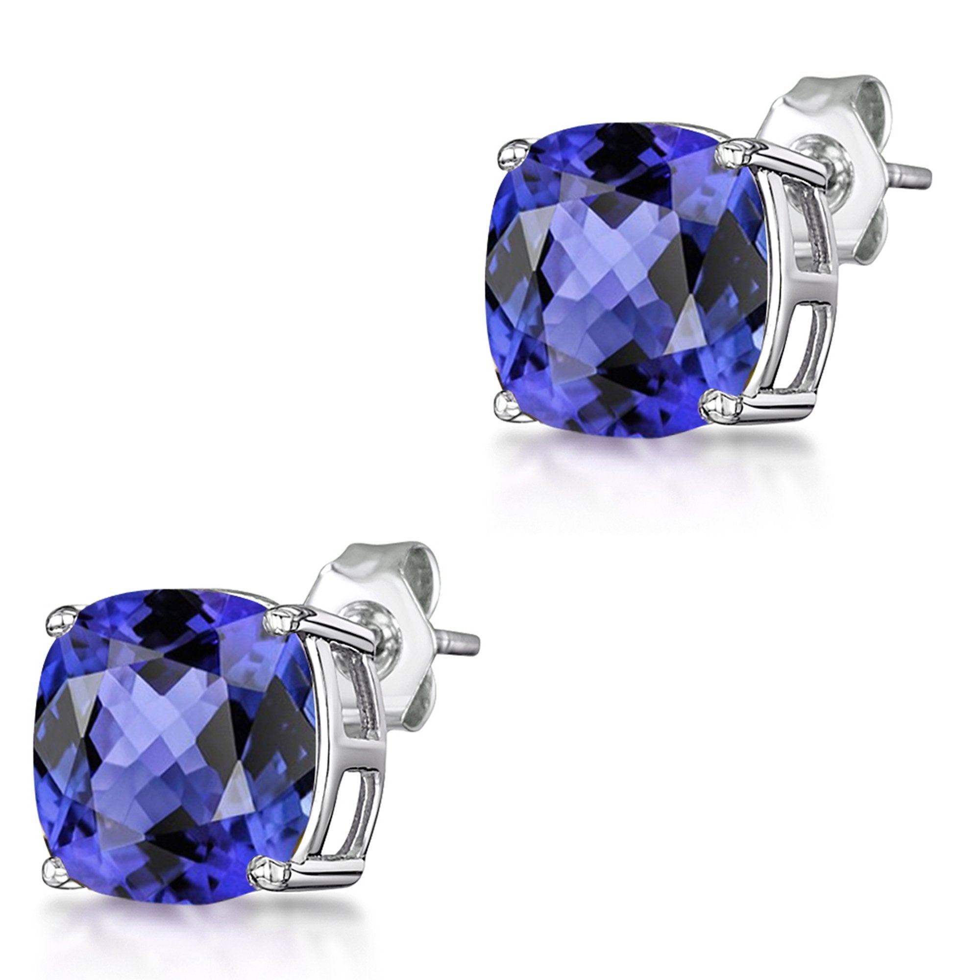 Dazzlers Birthstone Stud Earrings Sterling Silver - Horizon Bliss