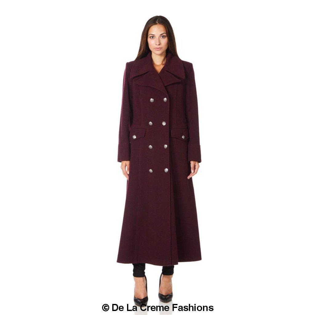 Wool Blend Double Breasted Maxi Coat (2004-WOOL) - Horizon Bliss