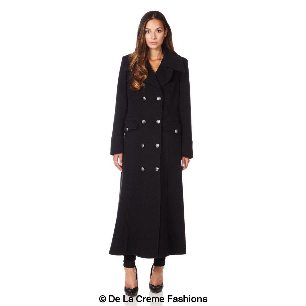 Wool Blend Double Breasted Maxi Coat (2004-WOOL) - Horizon Bliss