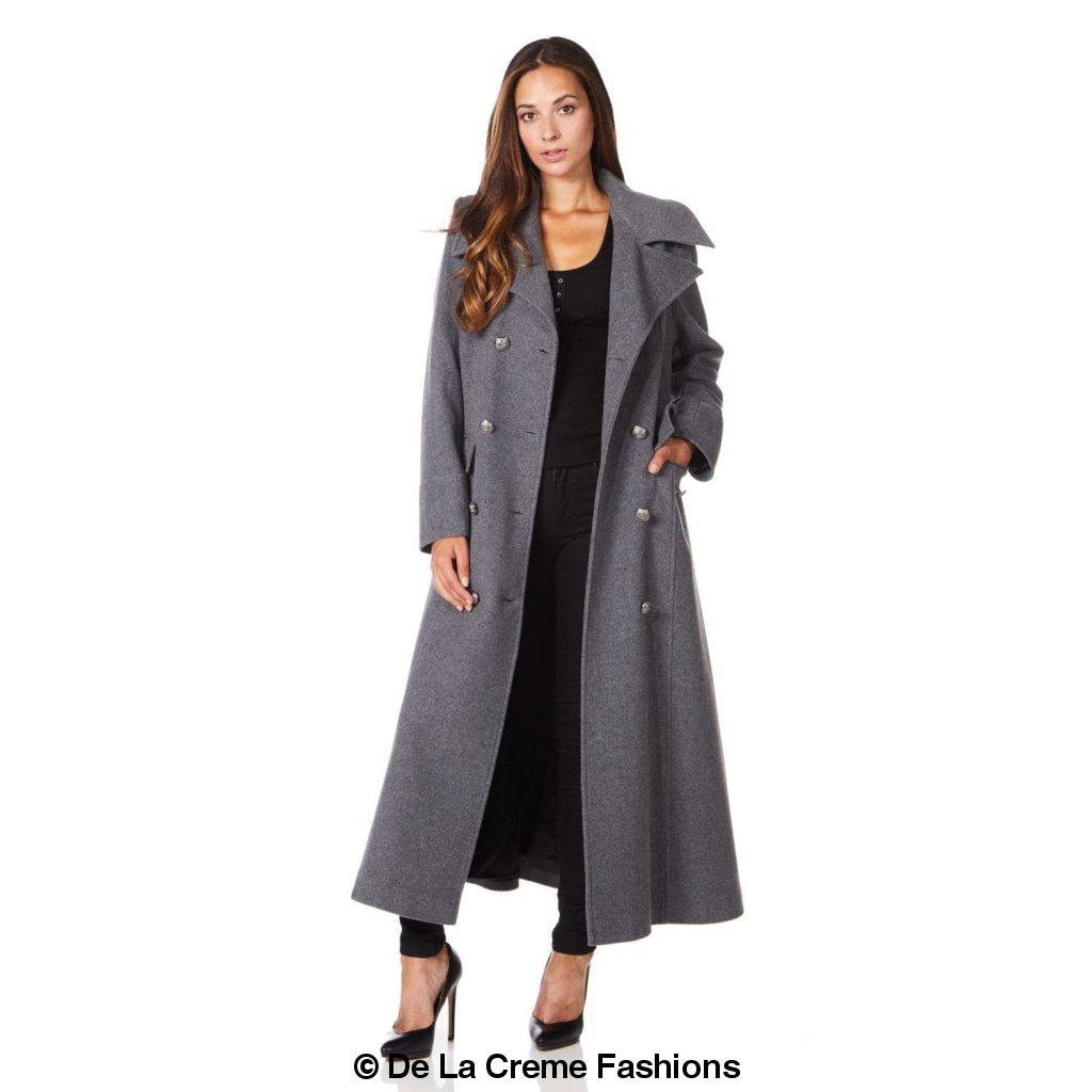 Wool Blend Double Breasted Maxi Coat (2004-WOOL) - Horizon Bliss