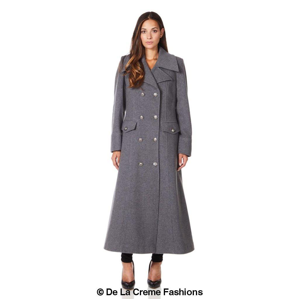 Wool Blend Double Breasted Maxi Coat (2004-WOOL) - Horizon Bliss