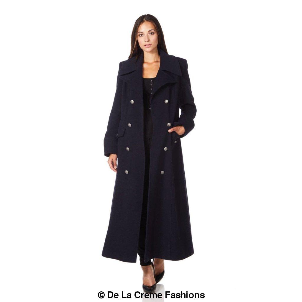 Wool Blend Double Breasted Maxi Coat (2004-WOOL) - Horizon Bliss