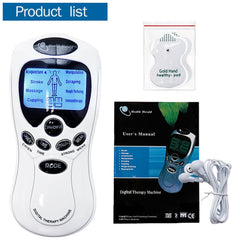 Tens Unit Massager Digital Therapy Acupuncture Pads Machine Massage