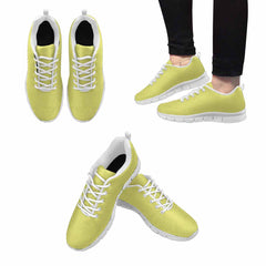 Sneakers For Men,    Honeysuckle Yellow   - Running Shoes - Horizon Bliss