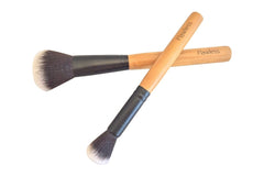 Contour and Highlighter Makeup Brush Duo