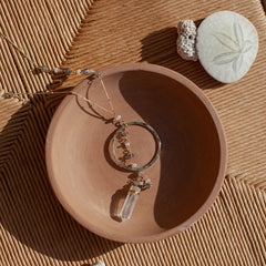 Crystal Halo Y Necklace - Horizon Bliss