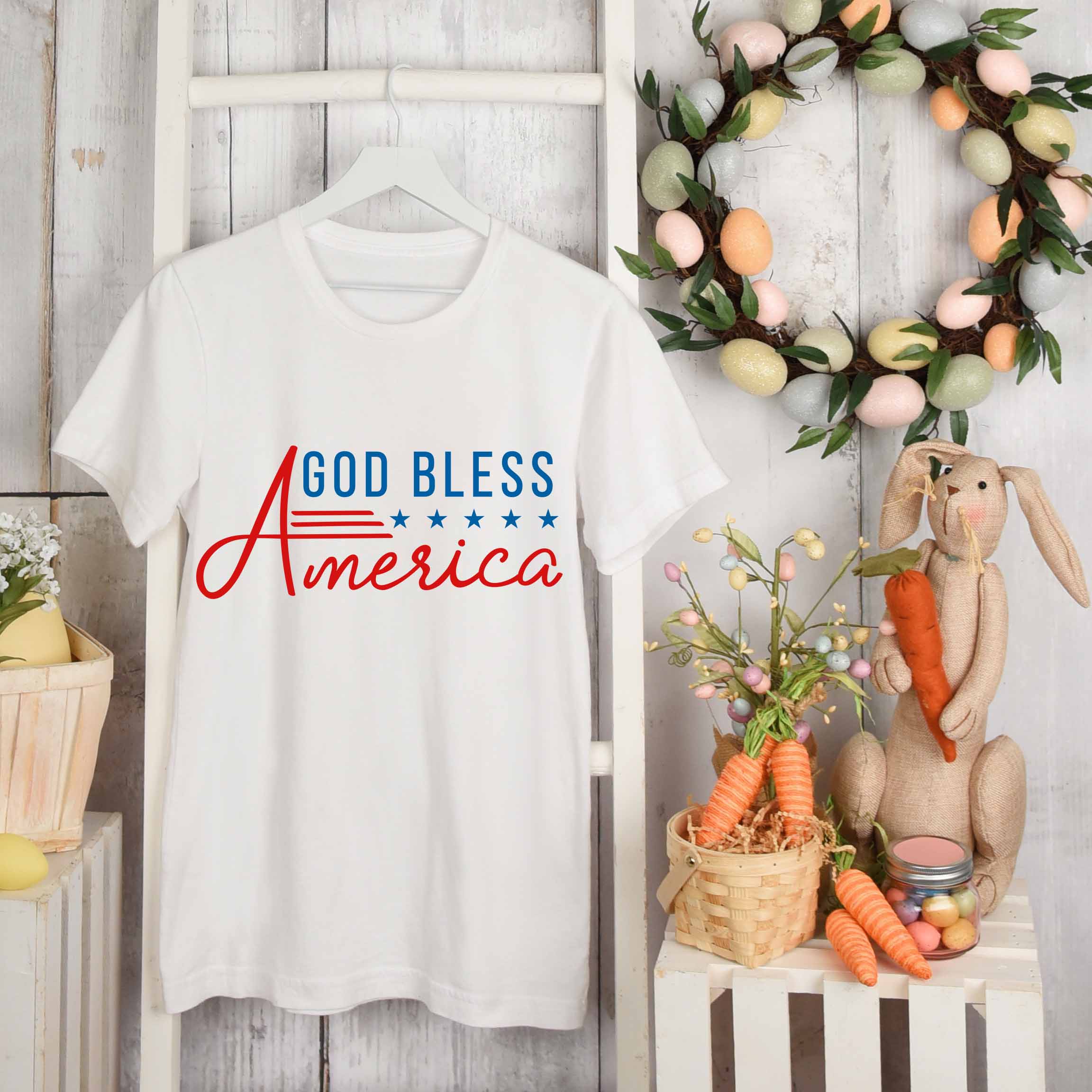 4th-of-July-Shirt Graphic Tee - Horizon Bliss