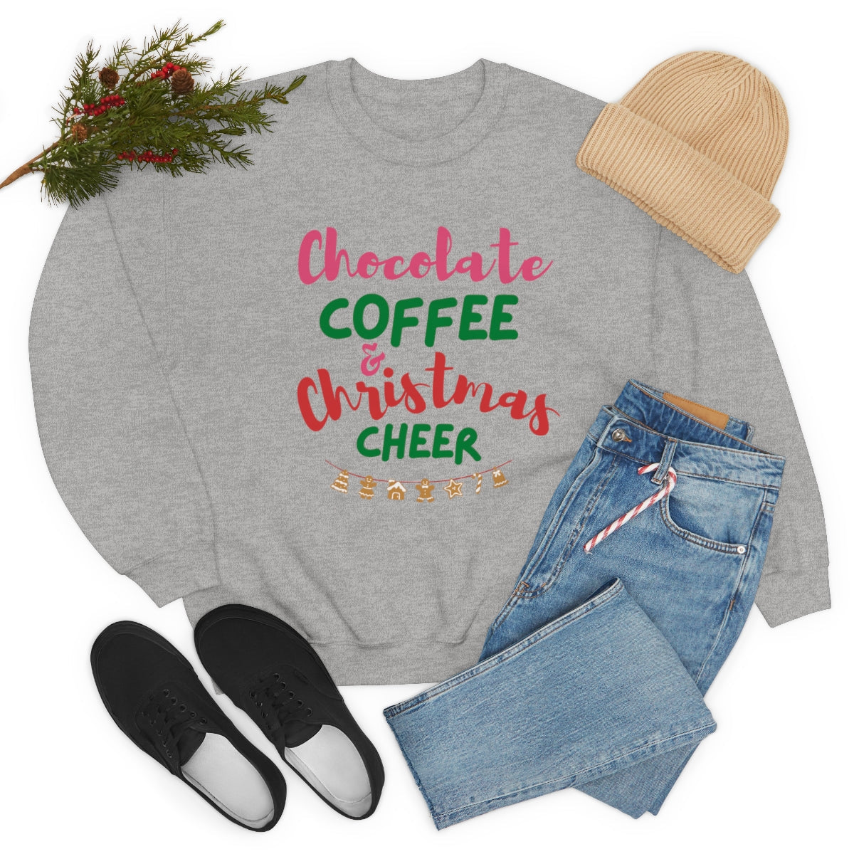 Womens Christmas Cheer Sweatshirt - Horizon Bliss